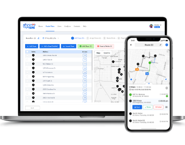 Upper route planner