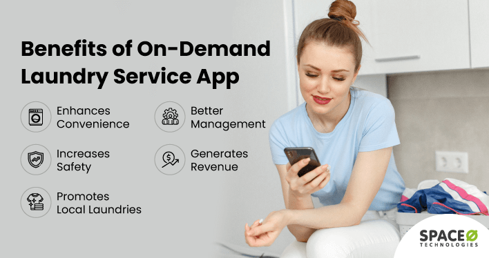 Benefits of On Demand Laundry Service App