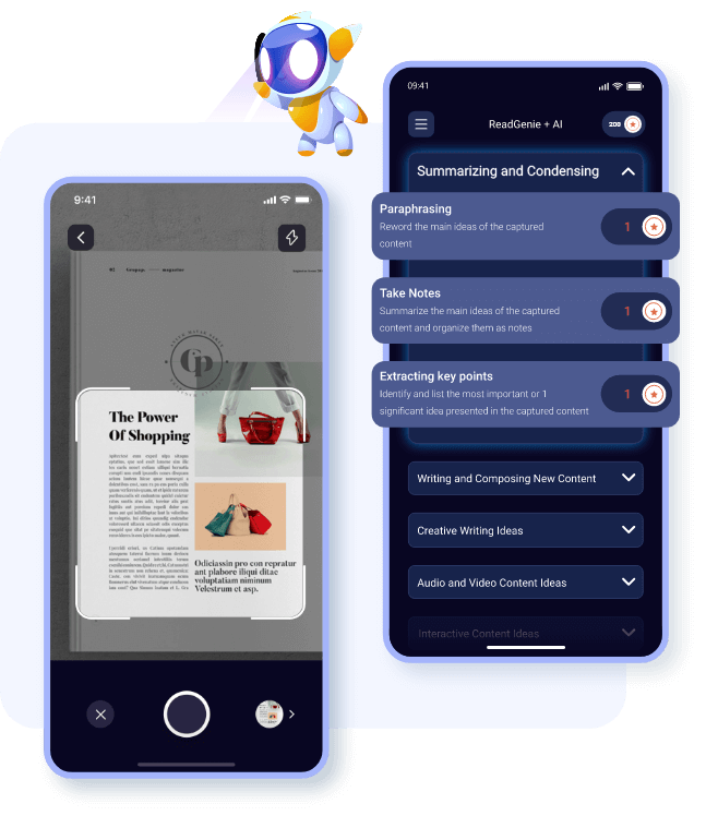 AI-based Image to text